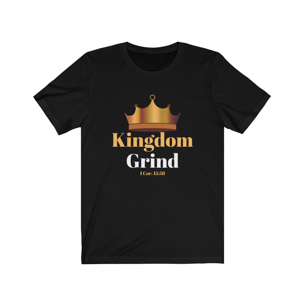 Kingdom Grind Unisex Short Sleeve Tee (Black) - Beyond The Walls Int'l