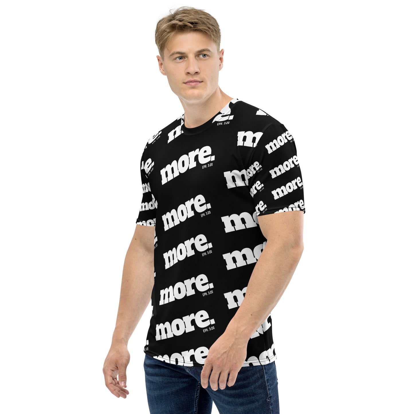 MORE Men's Print All-Over T-shirt - Beyond The Walls Int'l