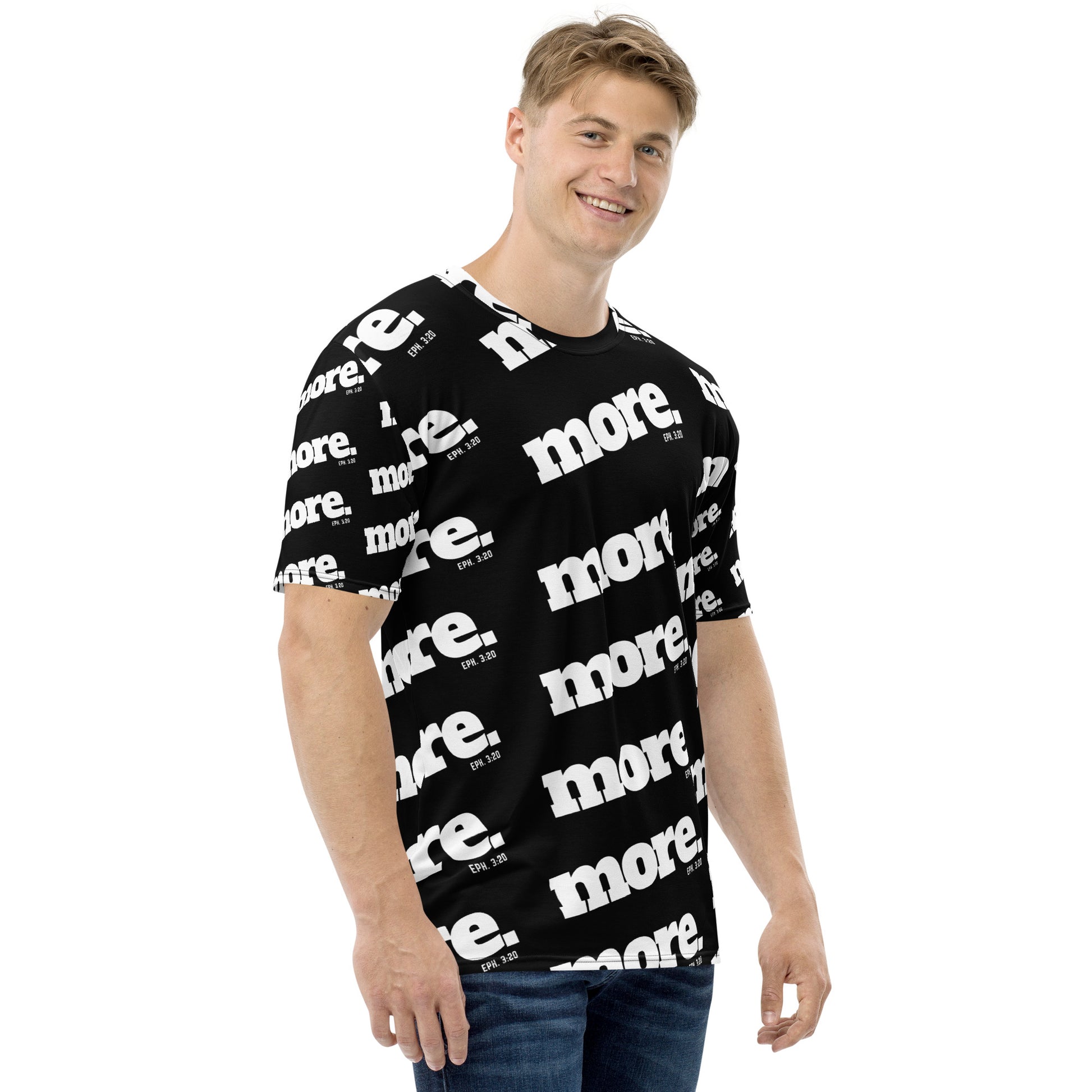 MORE Men's Print All-Over T-shirt - Beyond The Walls Int'l
