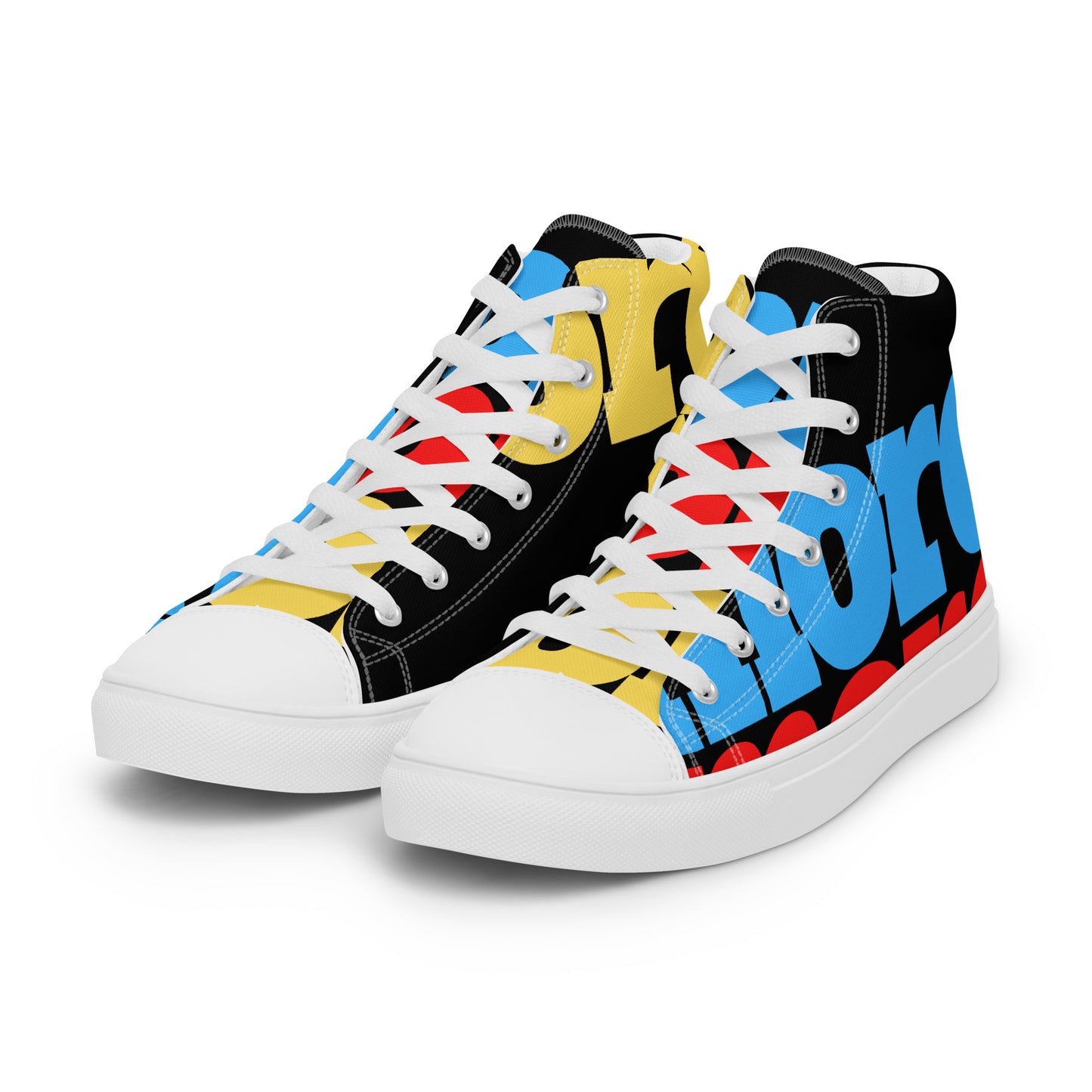 MORE Men’s High Top Canvas Shoes - Beyond The Walls Int'l