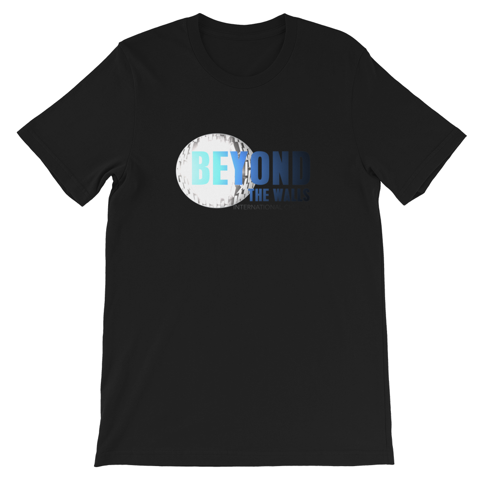 BTWI Lightning Logo Short-Sleeve Unisex T-Shirt - Black - Beyond The Walls Int'l
