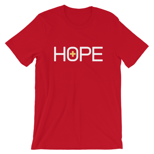 HOPE Short-Sleeve Unisex T-Shirt - Red - Beyond The Walls Int'l