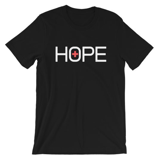 HOPE Short-Sleeve Unisex T-Shirt - Black - Beyond The Walls Int'l