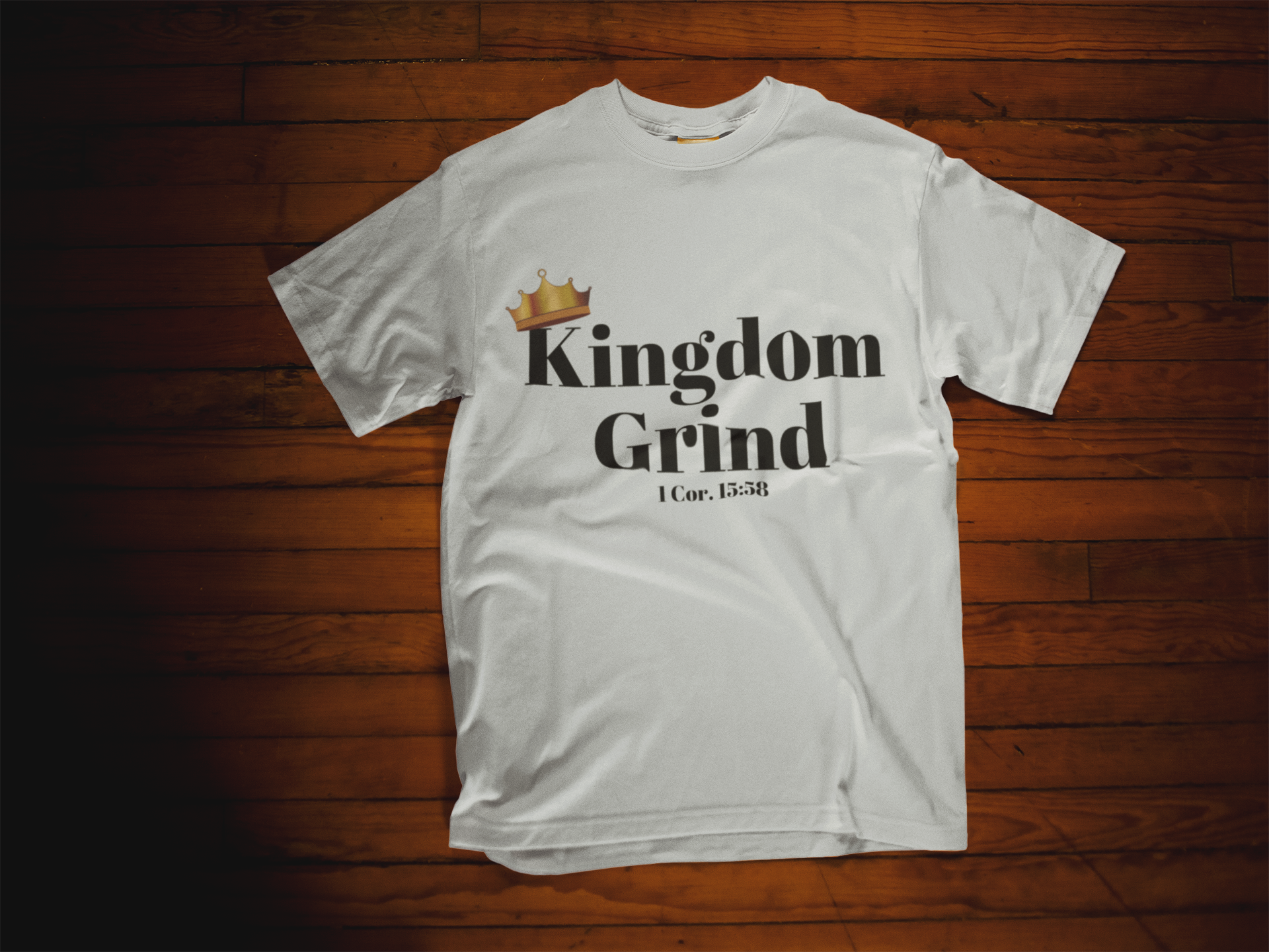 Kingdom Grind White Unisex T-Shirt #3 - Beyond The Walls Int'l