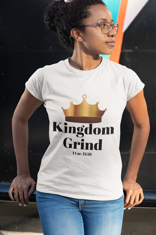 Kingdom Grind White Unisex T-Shirt #4 - Beyond The Walls Int'l