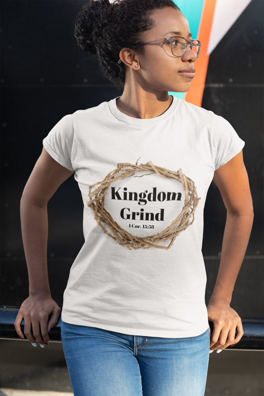 Kingdom Grind White Unisex T-Shirt #8 - Beyond The Walls Int'l