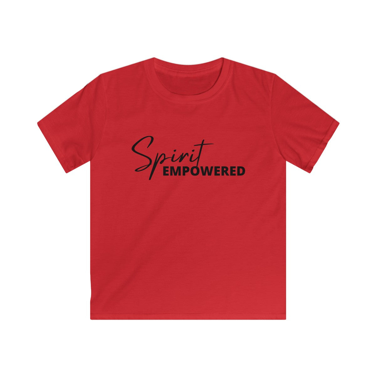 Spirit Empowered (Black Font) Kids T-Shirts (5 Colors) - Beyond The Walls Int'l