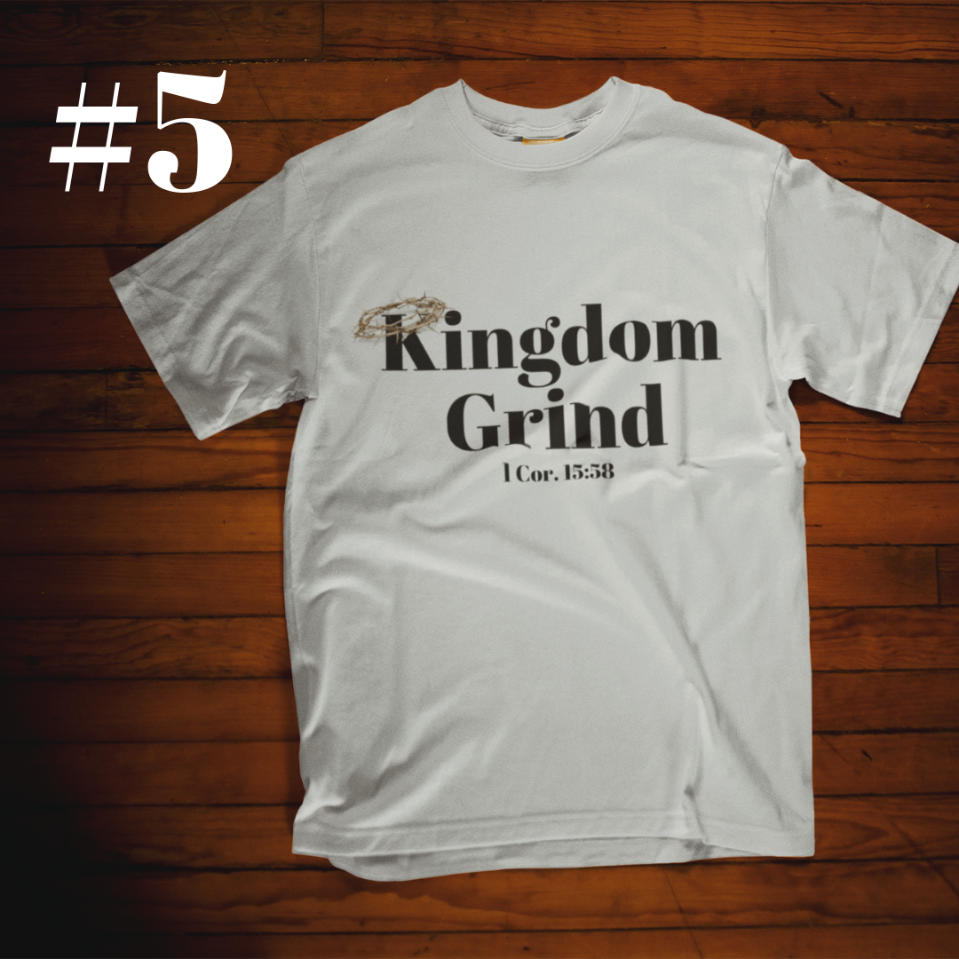 Kingdom Grind White Unisex T-Shirt #1 - Beyond The Walls Int'l