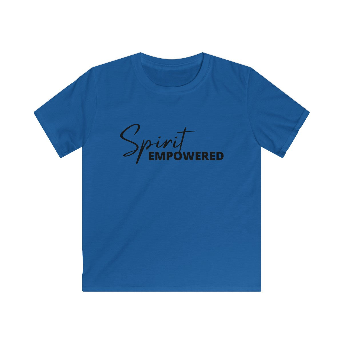 Spirit Empowered (Black Font) Kids T-Shirts (5 Colors) - Beyond The Walls Int'l