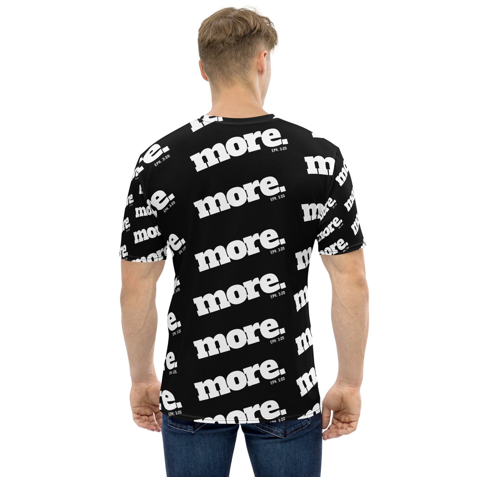 MORE Men's Print All-Over T-shirt - Beyond The Walls Int'l