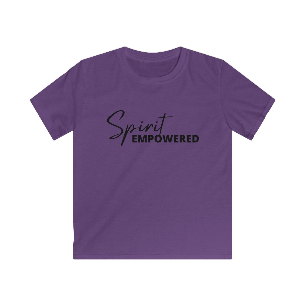 Spirit Empowered (Black Font) Kids T-Shirts (5 Colors) - Beyond The Walls Int'l