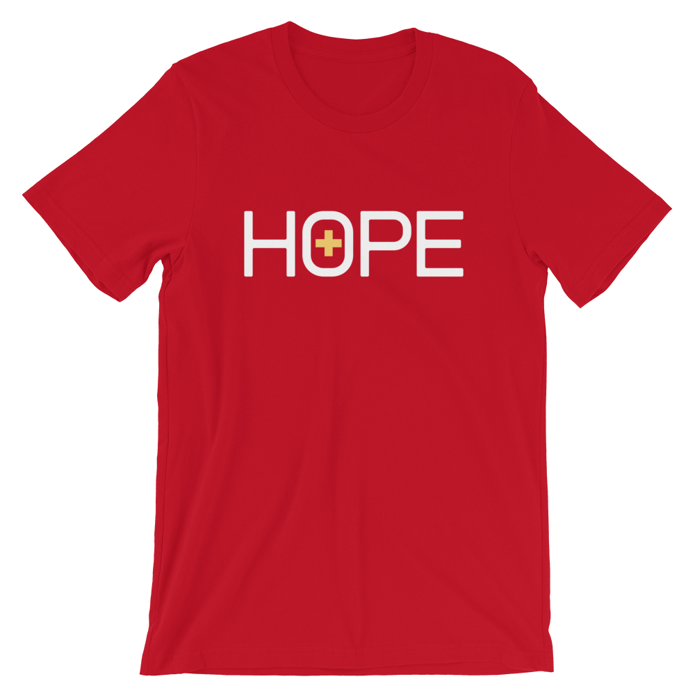 HOPE Short-Sleeve Unisex T-Shirt - Red - Beyond The Walls Int'l