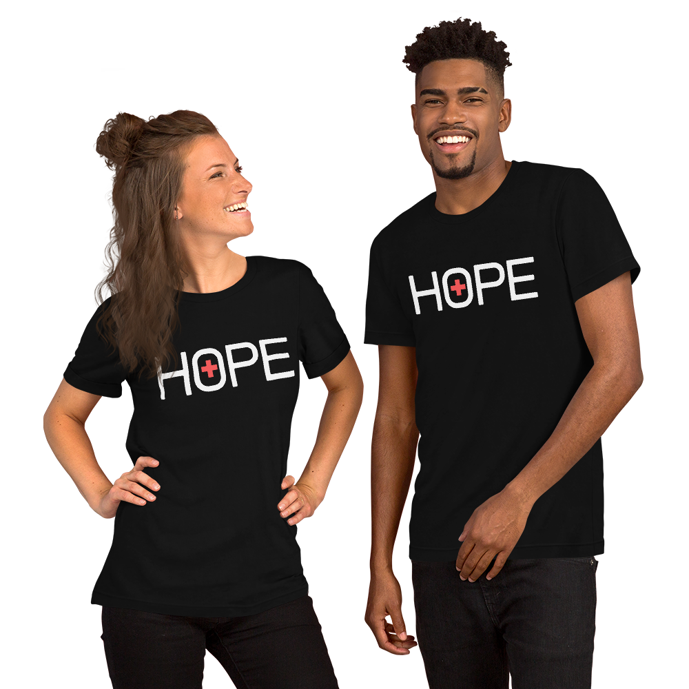 HOPE Short-Sleeve Unisex T-Shirt - Black - Beyond The Walls Int'l