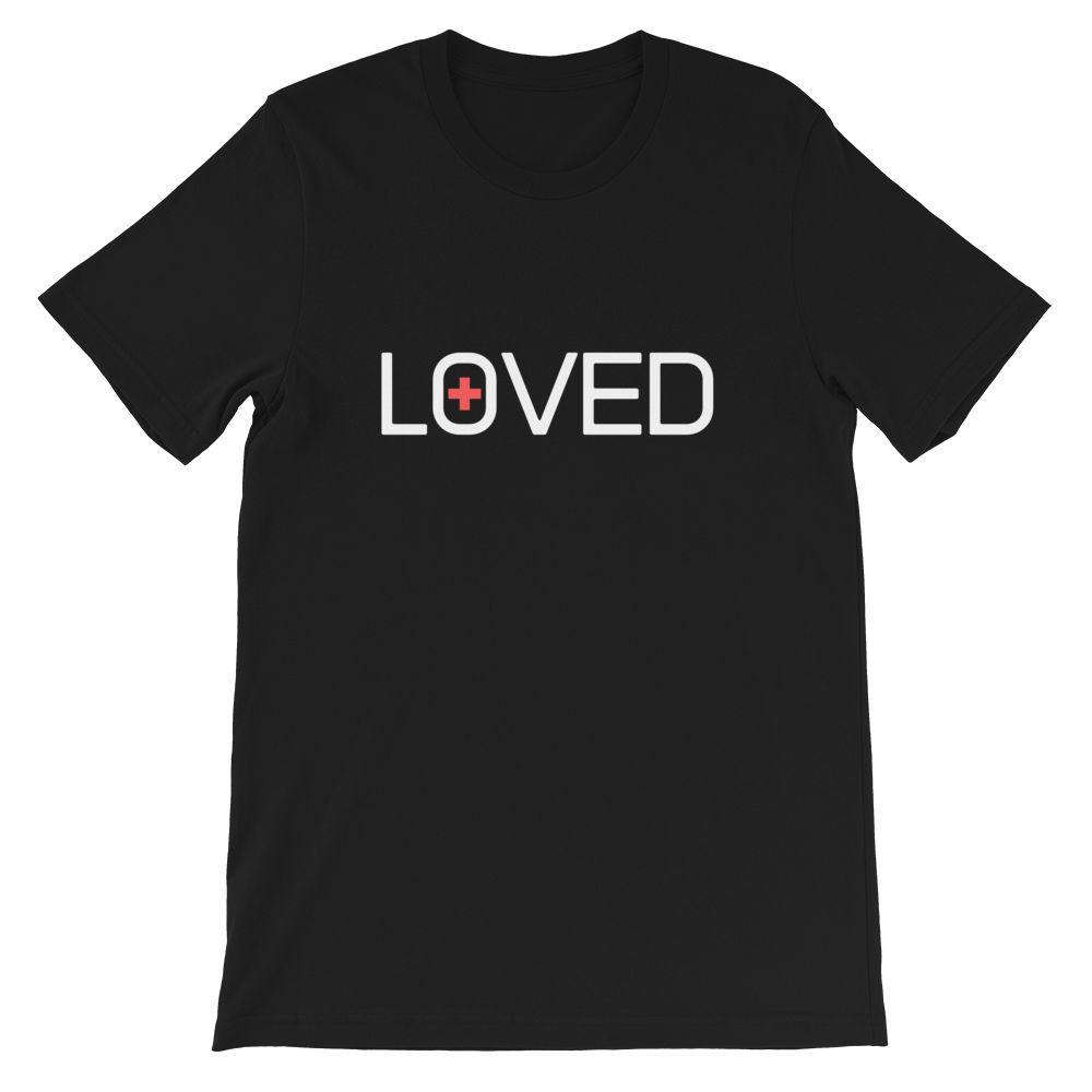 LOVED Short-Sleeve Unisex T-Shirt - Black - Beyond The Walls Int'l
