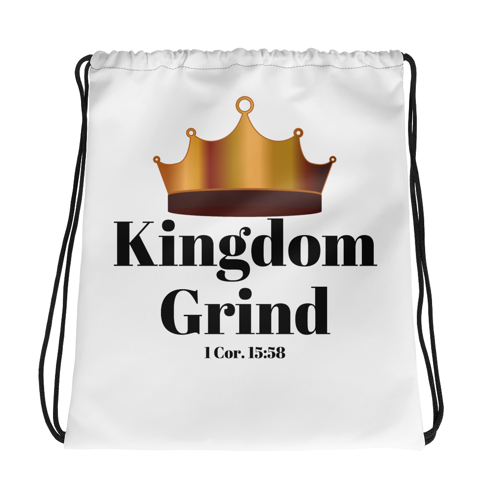 Kingdom Grind Drawstring bag - Beyond The Walls Int'l