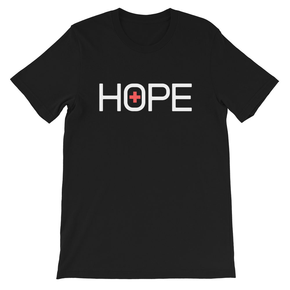 HOPE Short-Sleeve Unisex T-Shirt - Black - Beyond The Walls Int'l