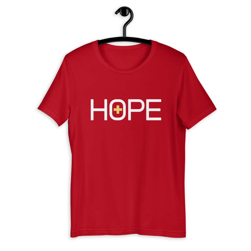 HOPE Short-Sleeve Unisex T-Shirt - Red - Beyond The Walls Int'l
