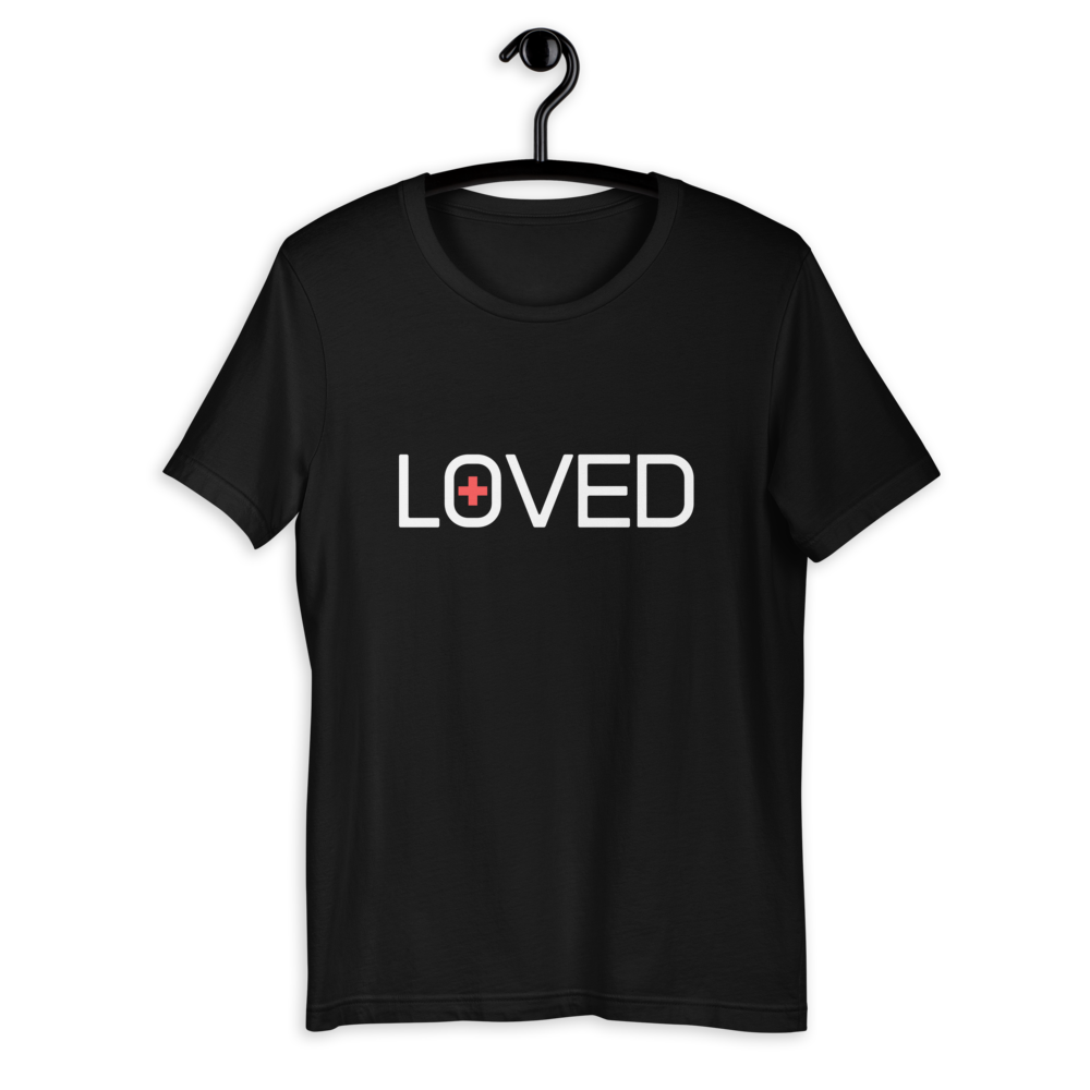LOVED Short-Sleeve Unisex T-Shirt - Black - Beyond The Walls Int'l