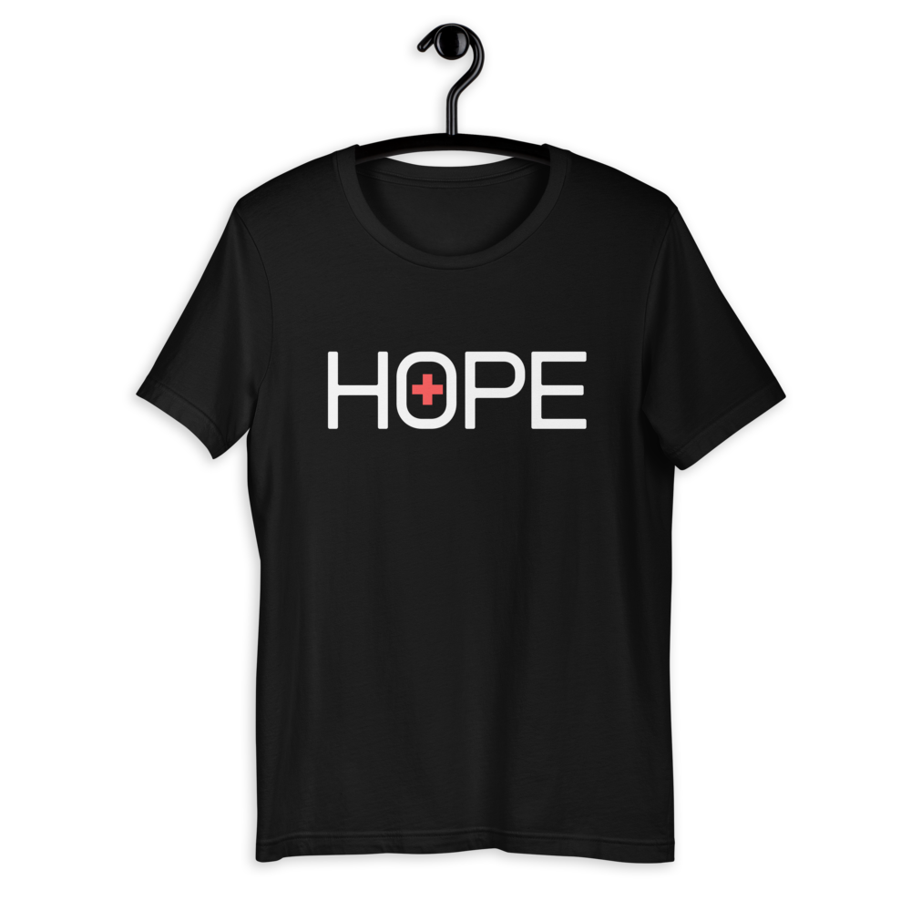 HOPE Short-Sleeve Unisex T-Shirt - Black - Beyond The Walls Int'l