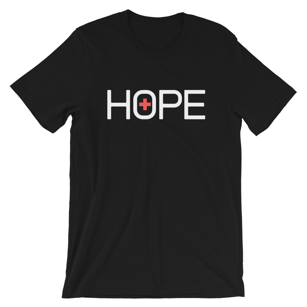 HOPE Short-Sleeve Unisex T-Shirt - Black - Beyond The Walls Int'l