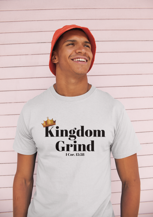 Kingdom Grind White Unisex T-Shirt #3 - Beyond The Walls Int'l