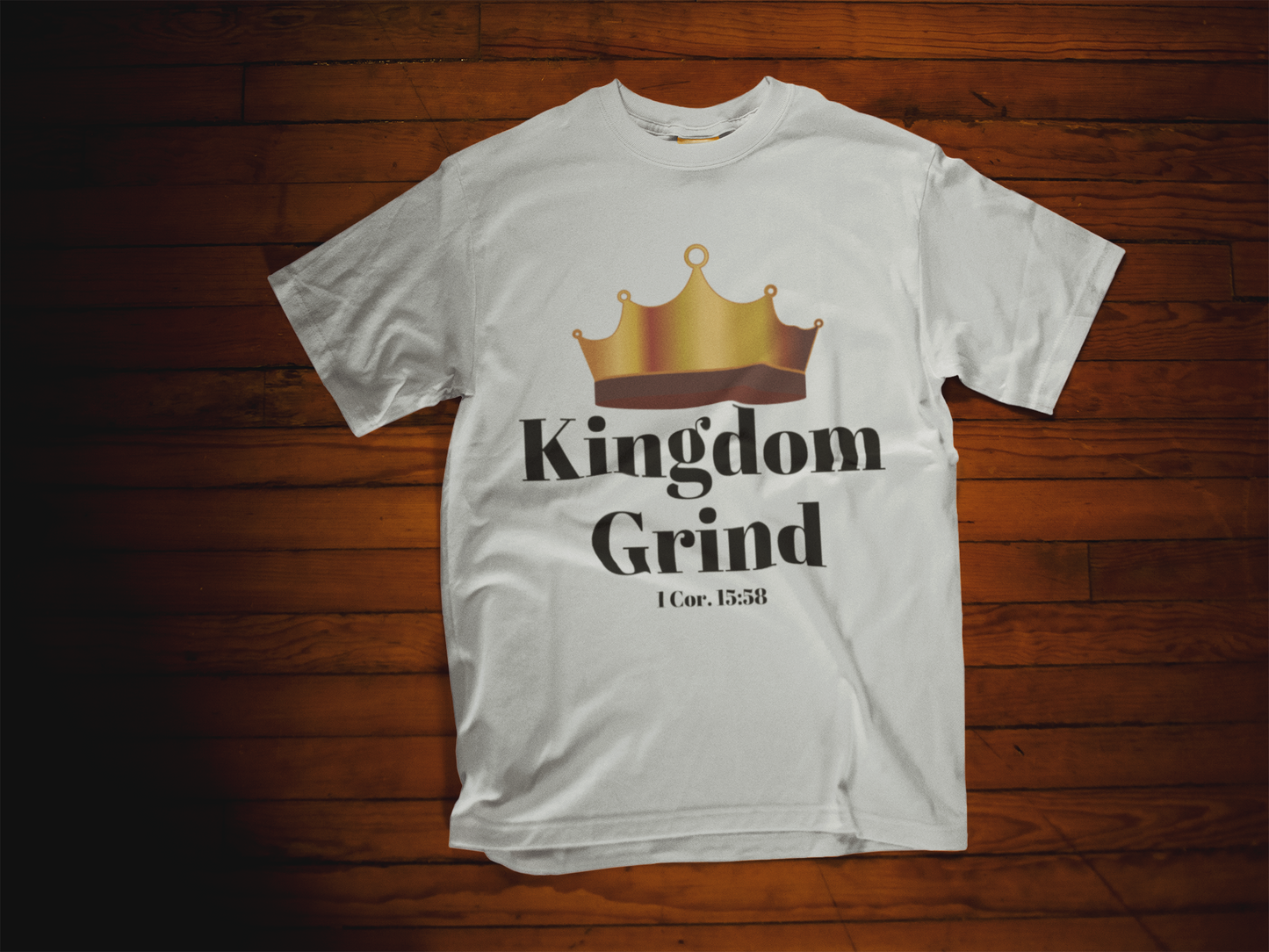 Kingdom Grind White Unisex T-Shirt #4 - Beyond The Walls Int'l