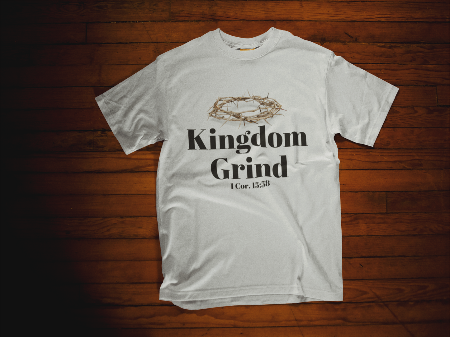 Kingdom Grind White Unisex T-Shirt #6 - Beyond The Walls Int'l